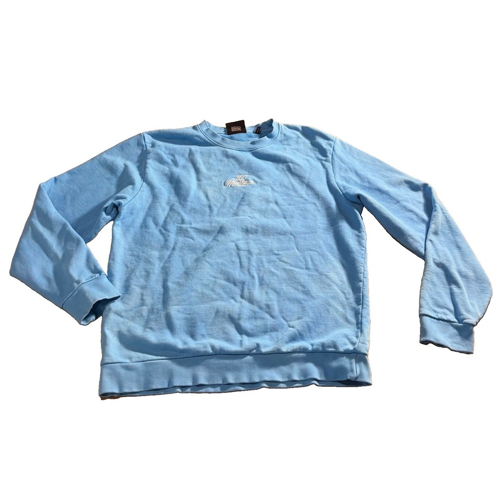 100 Thieves Sweatshirt Mens L Blue Enter Infinity 2021 Pullover Crewneck ESports